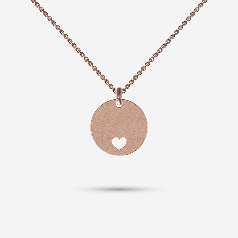 Love Disk Necklace
