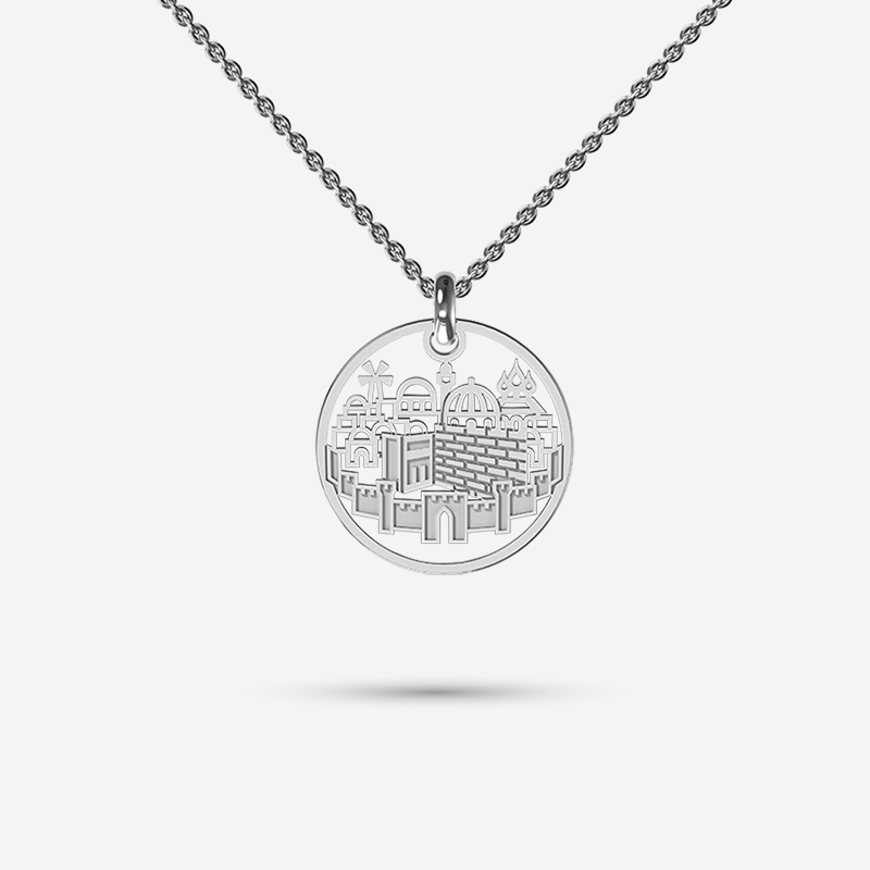 Old City Pendant in silver