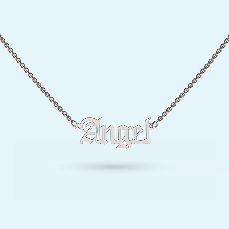 Old English Name in Silver