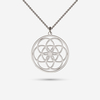 Seed Of Life necklace in sterling silver