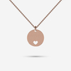 Love Disk Necklace