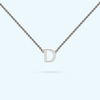 Petite initial necklace