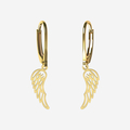 Gold Angel Wing earrings