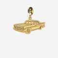 Cadillac charm in gold