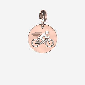 Personalized Cycling Charm