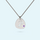Pebble Initial Pendant Necklace