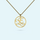 9kt Gold Initial Necklace