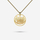 Michael Cohen Old City Pendant in Yellow gold