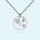 Blue Bells Necklace inWhite Gold by Memi Jewellery