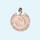 Personalised Golf Charm in Rose Gold