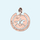 Personalised Horse-Riding Charm in Rose Gold