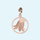 Bluebell Charm in Rose Gold by Memi Jewellery